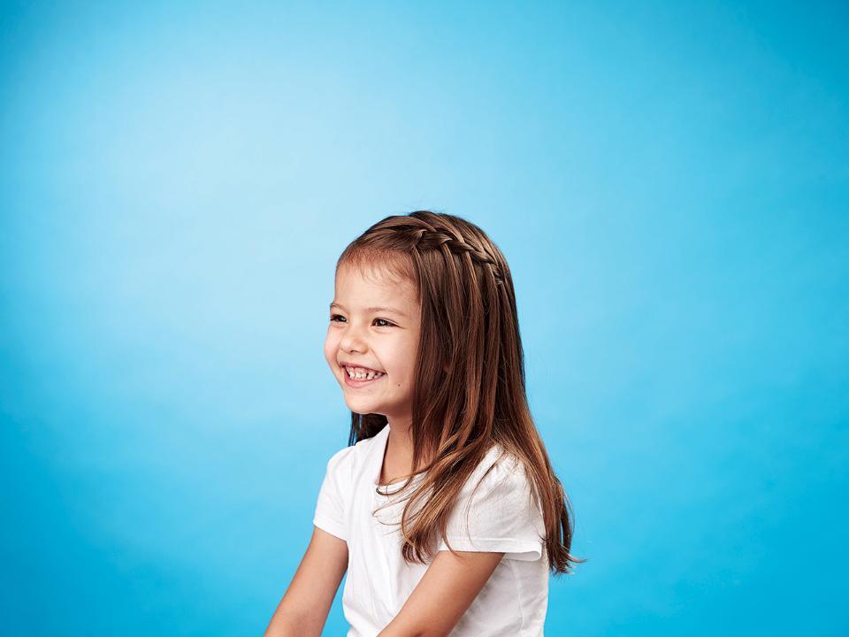 Kids Hair How Tos Waterfall Braid