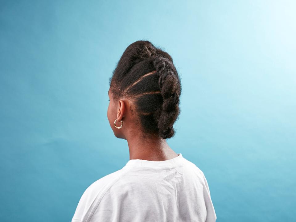 Kids Hair How To Do A Twisted Pony Hawk